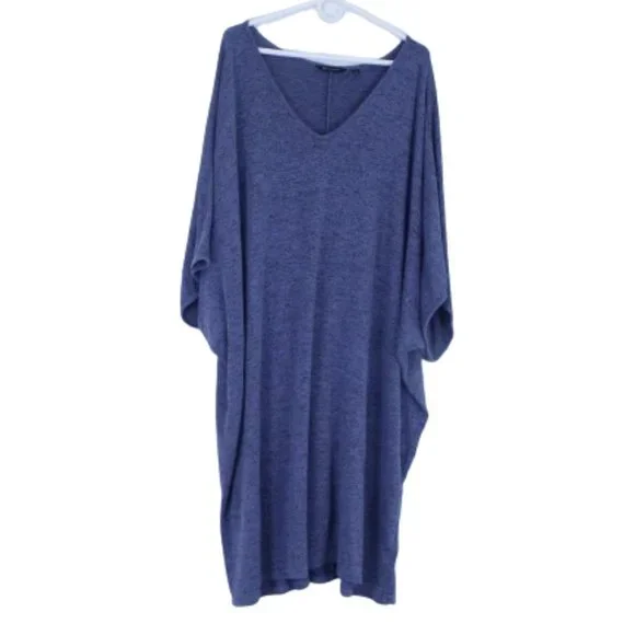 H by Halston Blue Knit Dress 3X - Picture 1 of 6